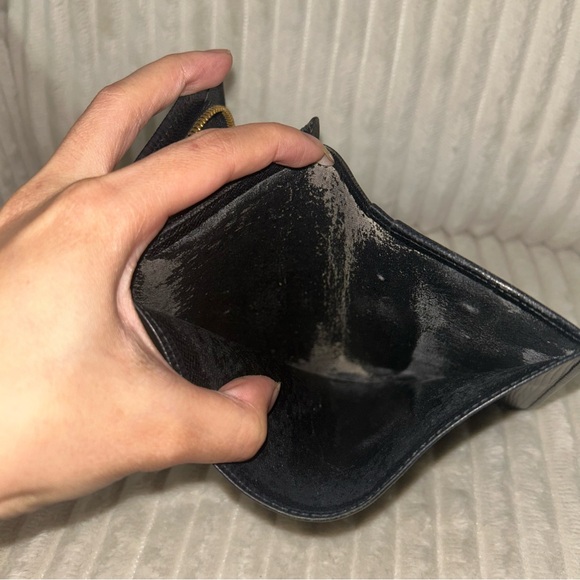 Louis Vuitton BLACK EPI PORTE-MONNAIE BILLETS TRESOR WALLET - Picture 4 of 6